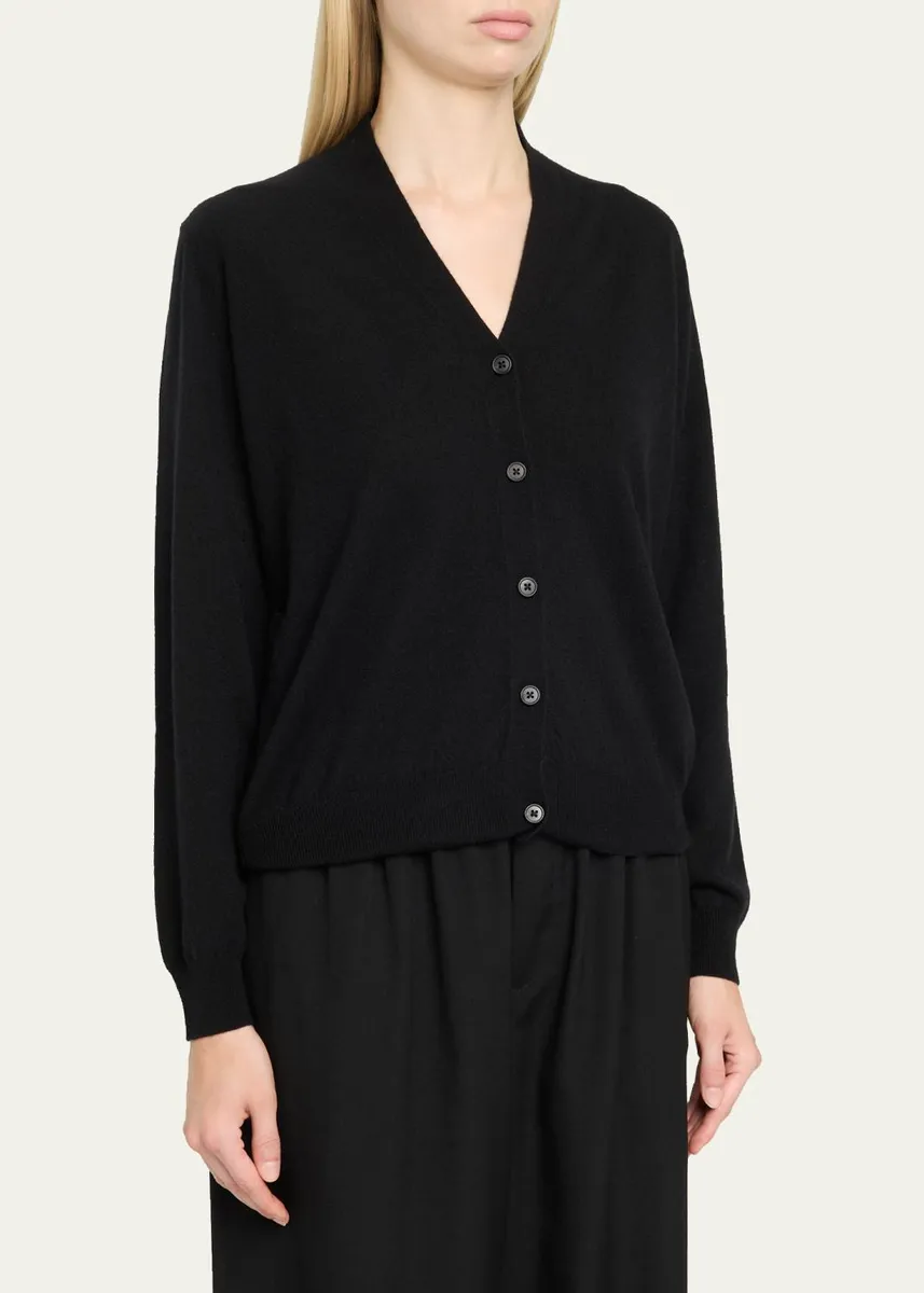 The Row Otie Cashmere V-Neck Cardigan | Thumbnail 4