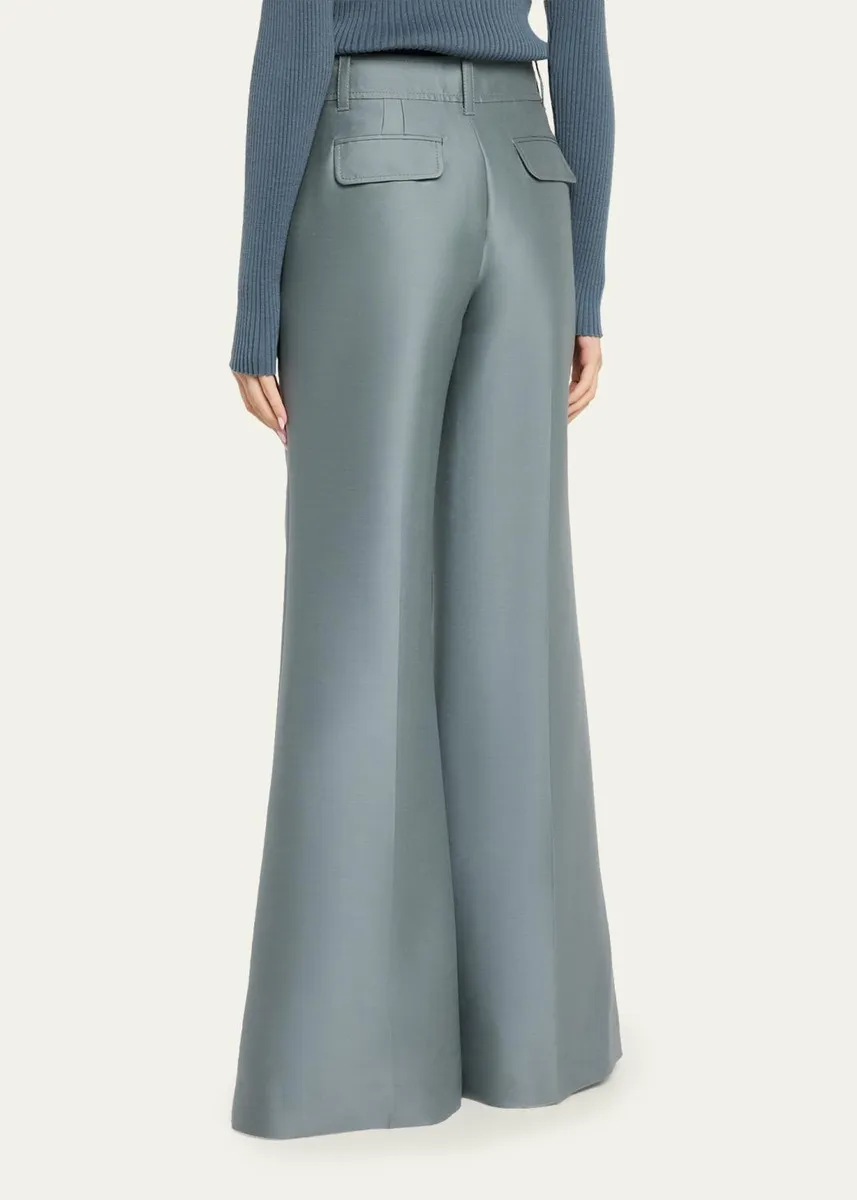 Zimmermann Valiant Structured Wide Flared Pants | Thumbnail 3 Zimmermann Valiant Structured Wide Flared Pants | Thumbnail 3
