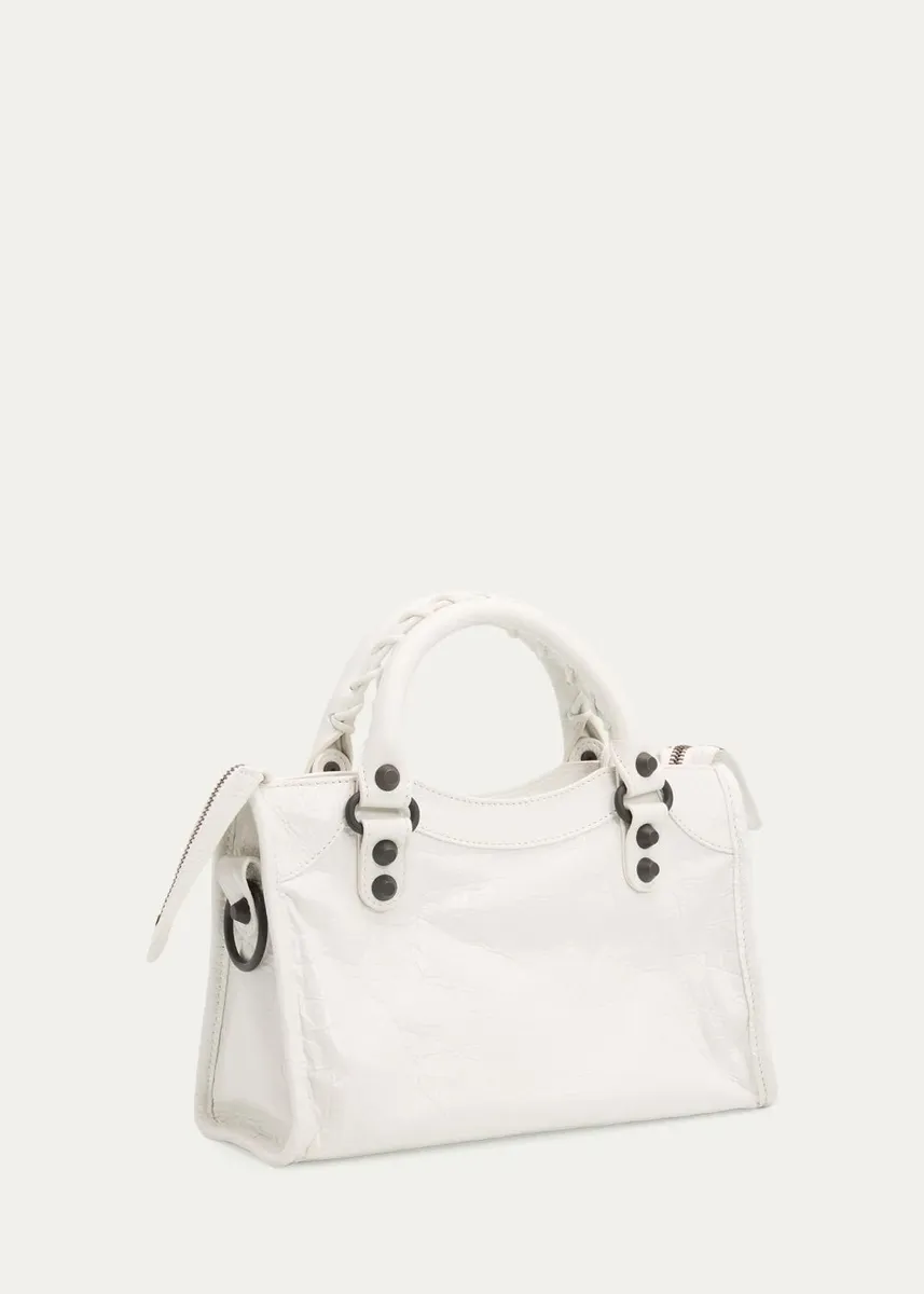 Balenciaga Le City Mini Leather Top-Handle Bag | Thumbnail 2