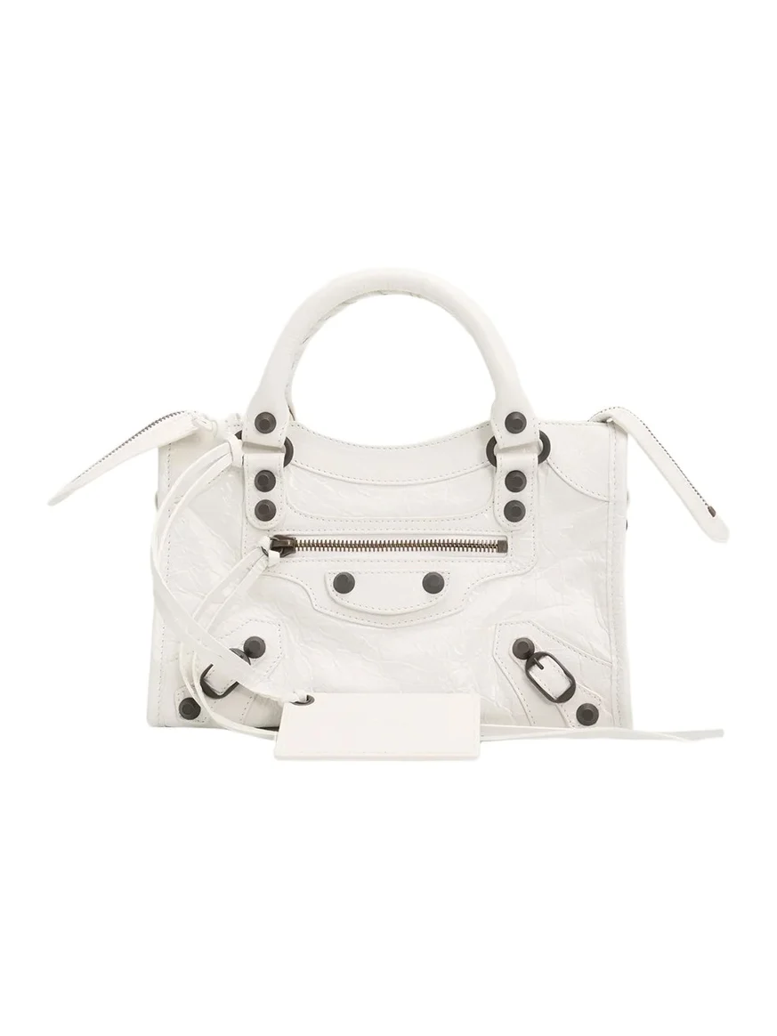 Le City Mini Leather Top-Handle Bag Le City Mini Leather Top-Handle Bag