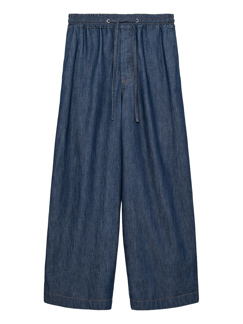 Loewe Men's Denim Drawstring Trousers