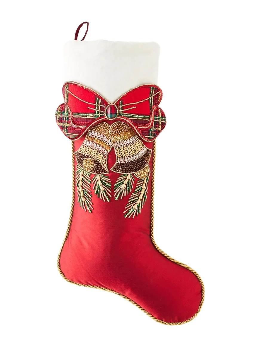 Holiday Bells Stocking Ornament Holiday Bells Stocking Ornament