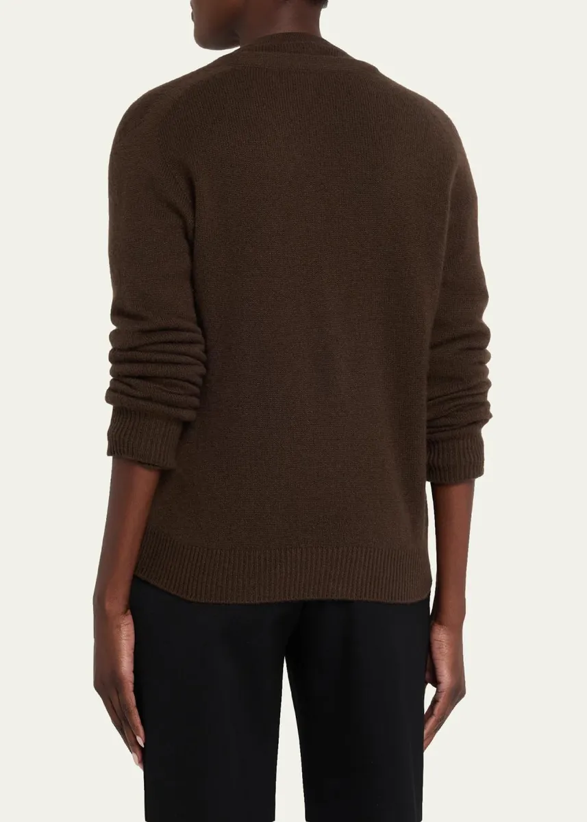 The Row Ovida Cashmere V-Neck Cardigan | Thumbnail 3