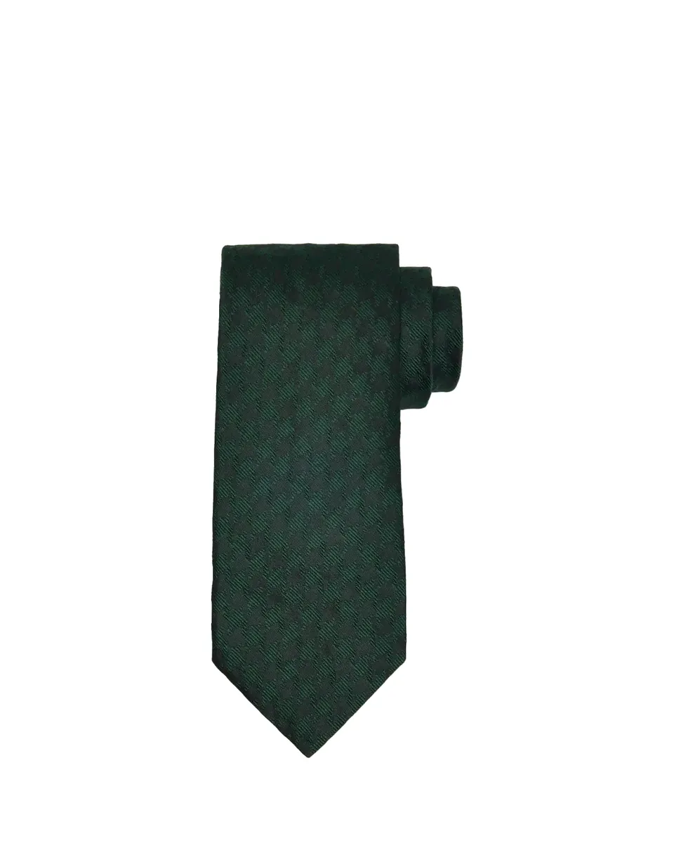 Tom Ford Men's Textured Tonal Jacquard Linen Tie | Thumbnail 2