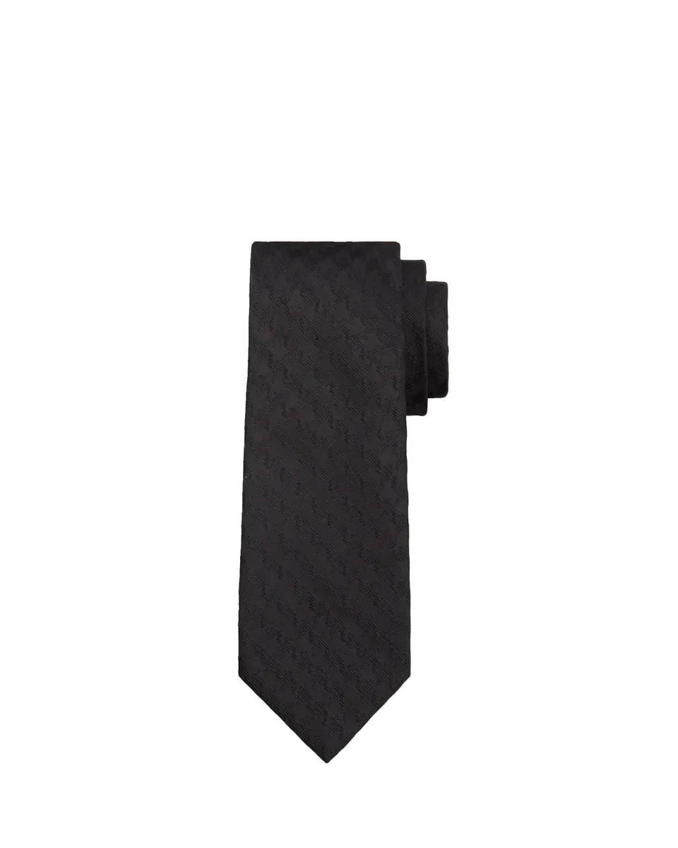 Tom Ford Men's Textured Tonal Jacquard Linen Tie | Thumbnail 2 Tom Ford Men's Textured Tonal Jacquard Linen Tie | Thumbnail 2