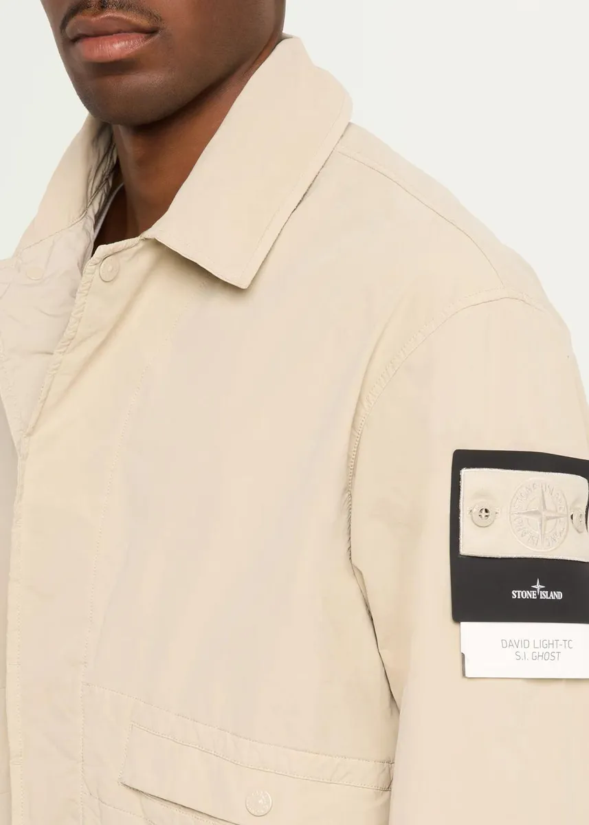 Stone Island Men's Ghost Shirt Jacket | Thumbnail 5 Stone Island Men's Ghost Shirt Jacket | Thumbnail 5