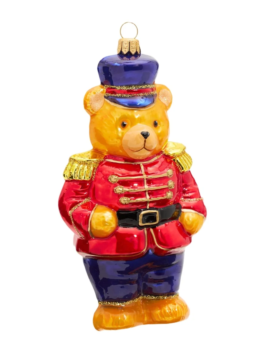 Nutcracker Teddy Ornament