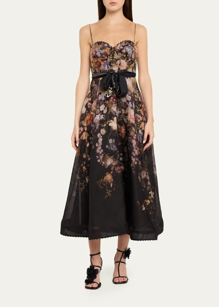 Zimmermann Valiant Corset Picnic Dress | Thumbnail 2 Zimmermann Valiant Corset Picnic Dress | Thumbnail 2