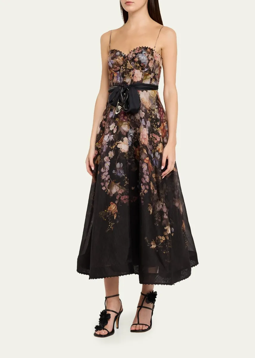 Zimmermann Valiant Corset Picnic Dress | Thumbnail 4 Zimmermann Valiant Corset Picnic Dress | Thumbnail 4