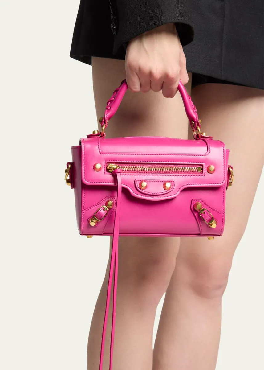 Balenciaga Le City Leather Top-Handle Bag | Thumbnail 6 Balenciaga Le City Leather Top-Handle Bag | Thumbnail 6