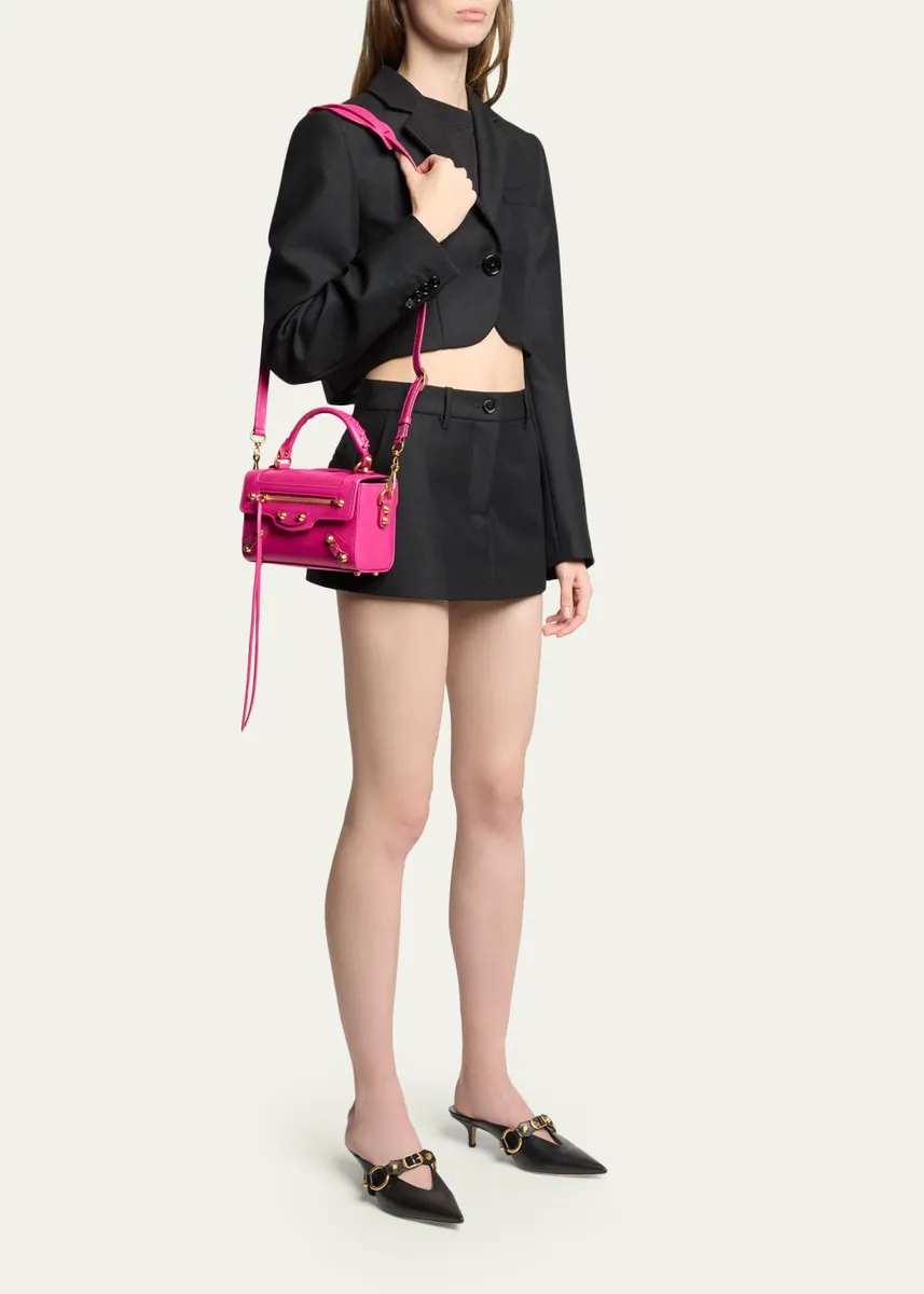 Balenciaga Le City Leather Top-Handle Bag | Thumbnail 9 Balenciaga Le City Leather Top-Handle Bag | Thumbnail 9