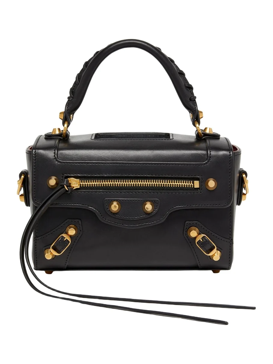 Balenciaga Le City Leather Top-Handle Bag