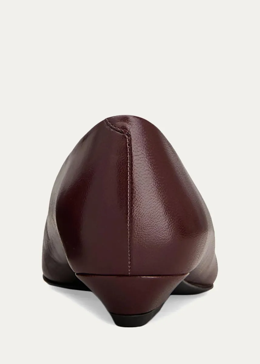 Roger Vivier Belle Vivier 25mm Leather Ballerina Flats | Thumbnail 2 Roger Vivier Belle Vivier 25mm Leather Ballerina Flats | Thumbnail 2