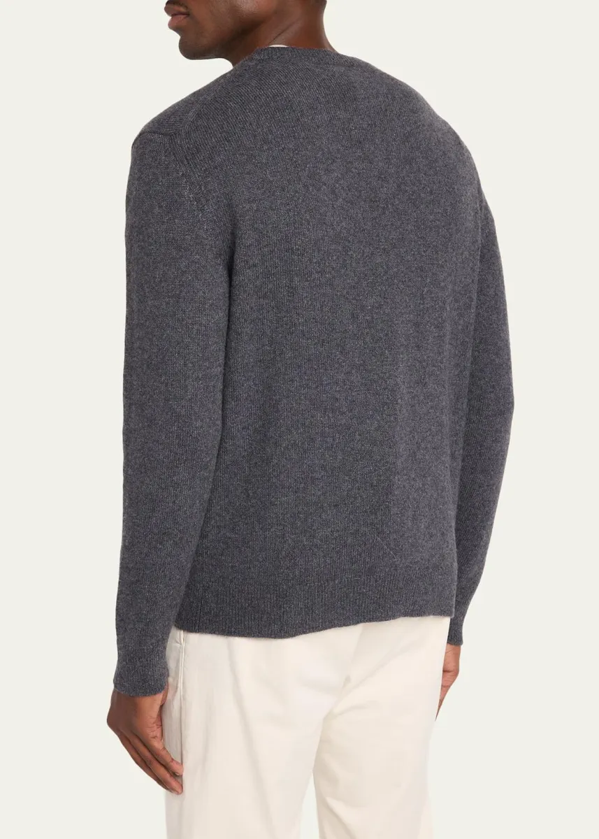 Massimo Alba Men's Cashmere Crewneck Sweater | Thumbnail 3