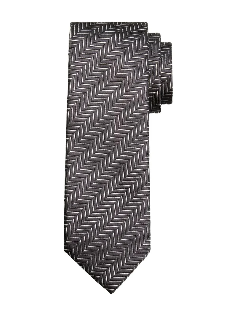 Men's Linen Polka Dot Tie