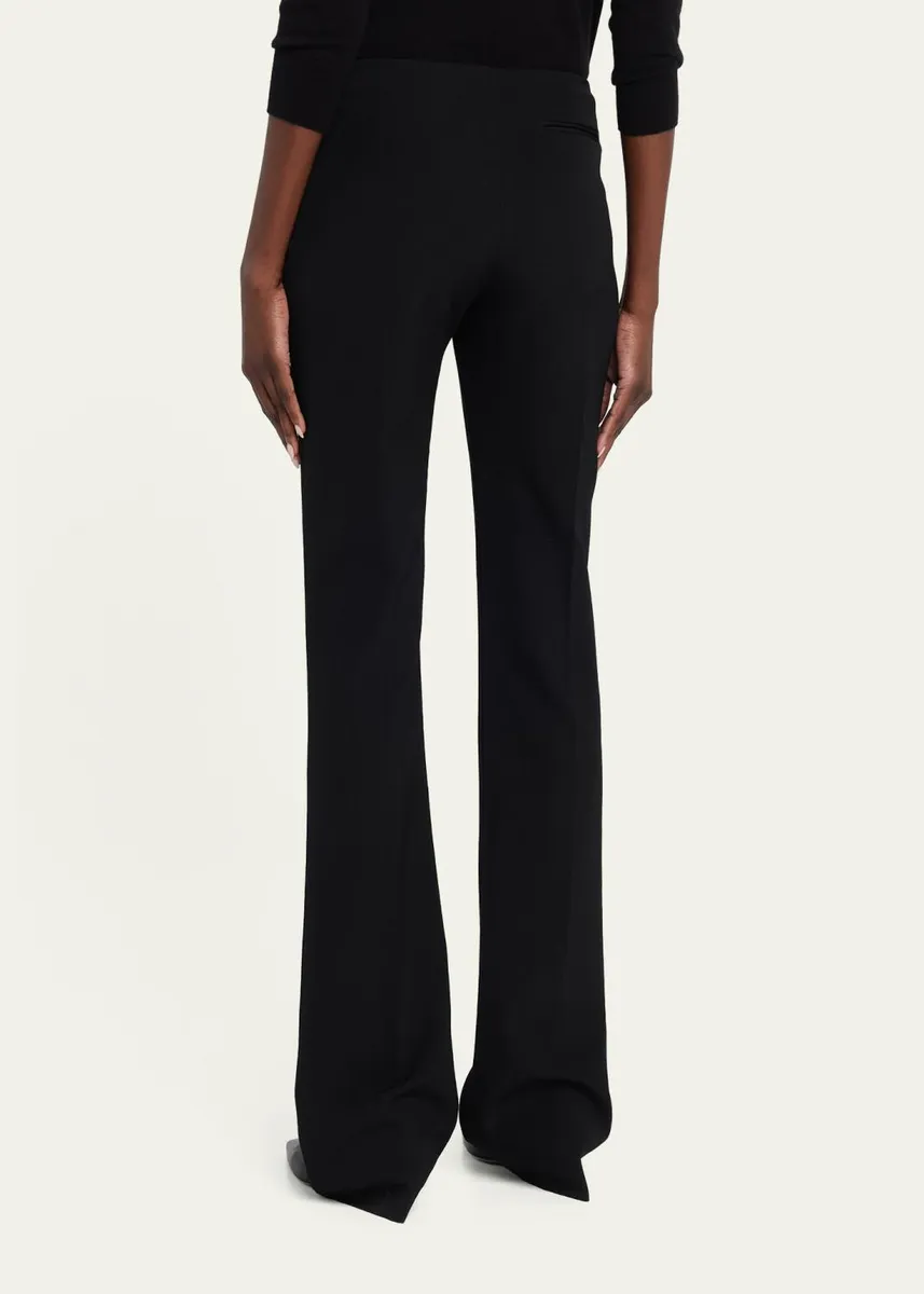 The Row Fabien Silk Twill Bootcut Pants | Thumbnail 3