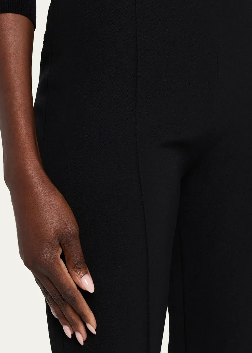 The Row Fabien Silk Twill Bootcut Pants | Thumbnail 5