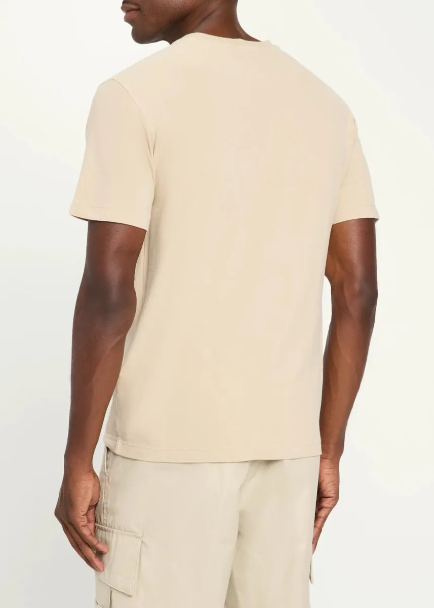 Stone Island Men's Jersey Compass-Patch Crewneck T-Shirt | Thumbnail 3 Stone Island Men's Jersey Compass-Patch Crewneck T-Shirt | Thumbnail 3