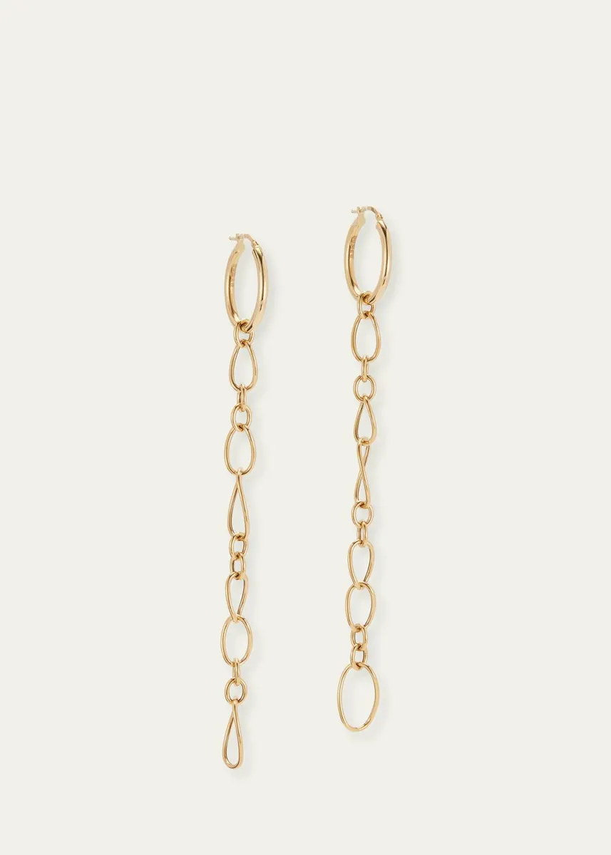 FARAONE MENNELLA by R.F.M.A.S. 18k Yellow Gold Petite Stella Drop Earrings | Thumbnail 3 FARAONE MENNELLA by R.F.M.A.S. 18k Yellow Gold Petite Stella Drop Earrings | Thumbnail 3