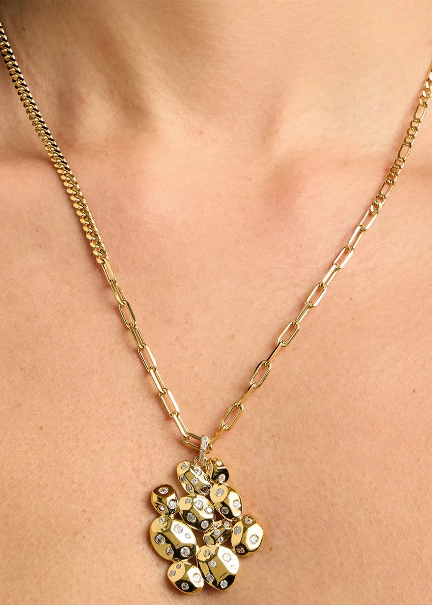 Nickho Rey Braque 14K Gold Vermeil Cubic Zirconia Pendant Necklace | Thumbnail 2 Nickho Rey Braque 14K Gold Vermeil Cubic Zirconia Pendant Necklace | Thumbnail 2