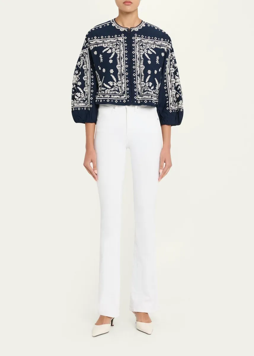 Veronica Beard Drake Embroidered Jacket | Thumbnail 2 Veronica Beard Drake Embroidered Jacket | Thumbnail 2