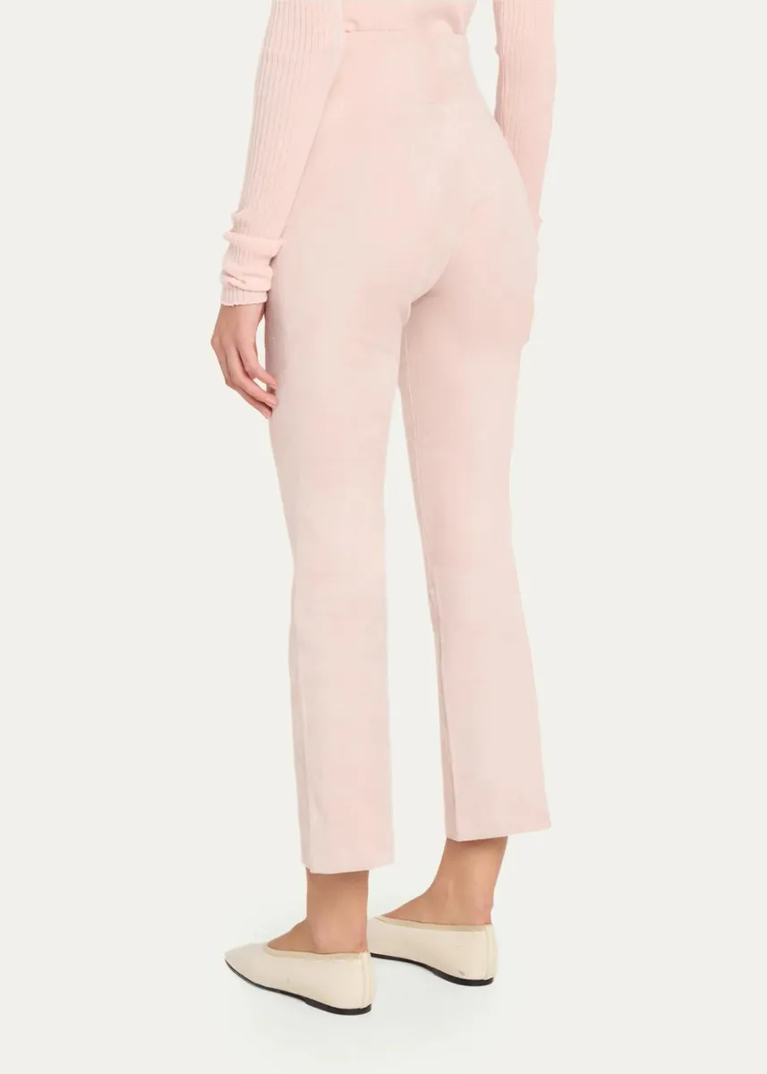 Sprwmn High-Waist Cropped Flare Leggings | Thumbnail 3