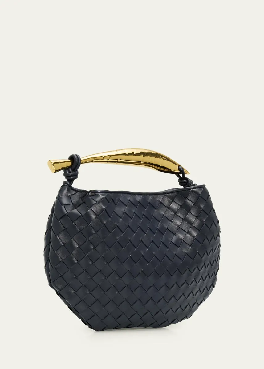 Bottega Veneta Sardine Leather Top-Handle Bag | Thumbnail 3 Bottega Veneta Sardine Leather Top-Handle Bag | Thumbnail 3