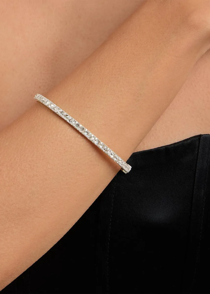 Nickho Rey Butler Rhodium Vermeil Cubic Zirconia Bracelet | Thumbnail 2