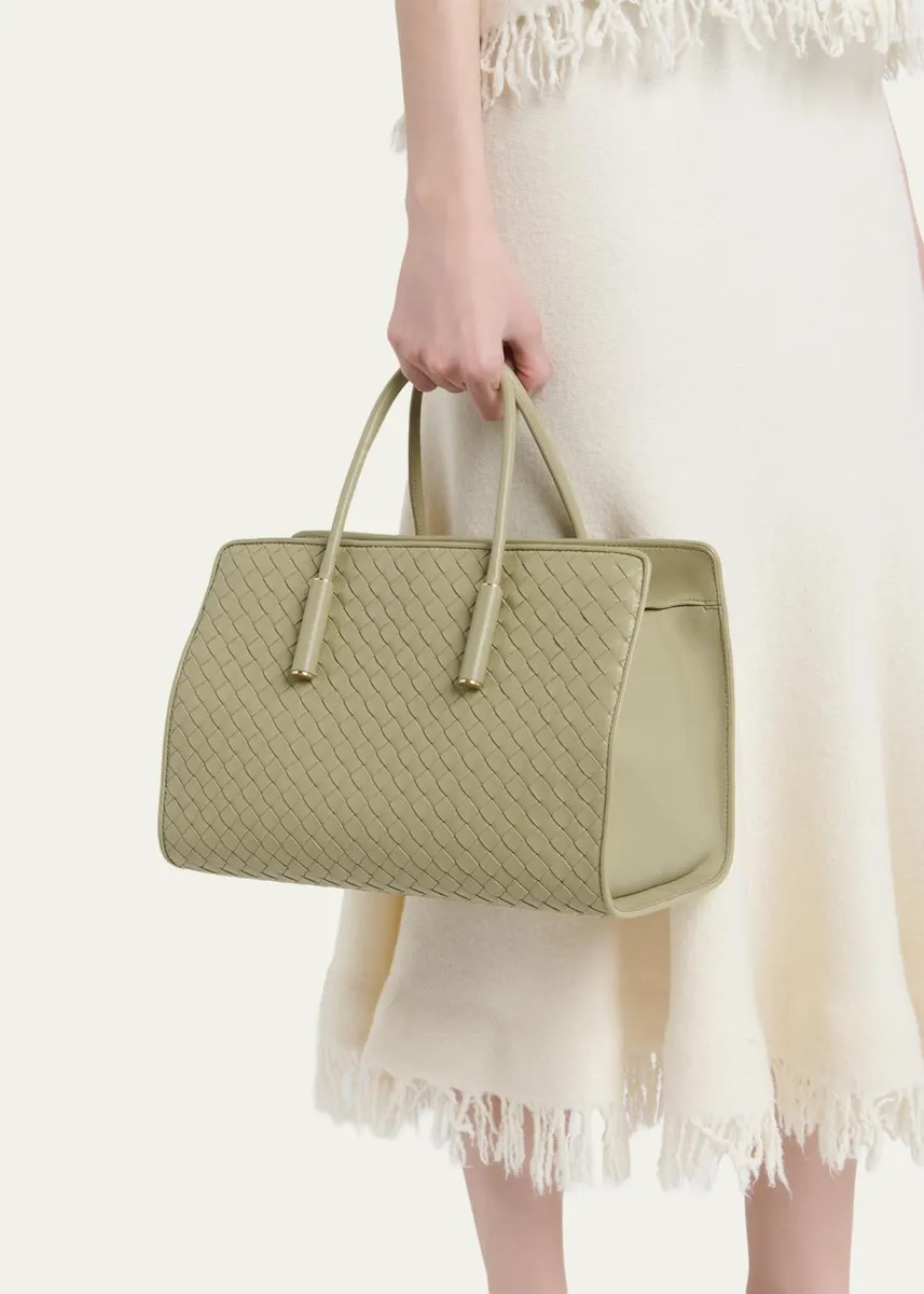 Bottega Veneta Barbara Small Leather Tote Bag | Thumbnail 4 Bottega Veneta Barbara Small Leather Tote Bag | Thumbnail 4