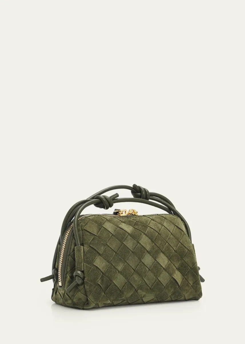 Bottega Veneta Concert Pouch Intrecciato Suede Crossbody Bag | Thumbnail 7 Bottega Veneta Concert Pouch Intrecciato Suede Crossbody Bag | Thumbnail 7