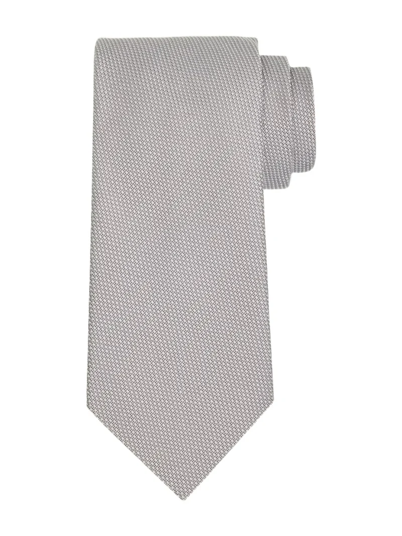 Men's Micro-Jacquard Silk Tie