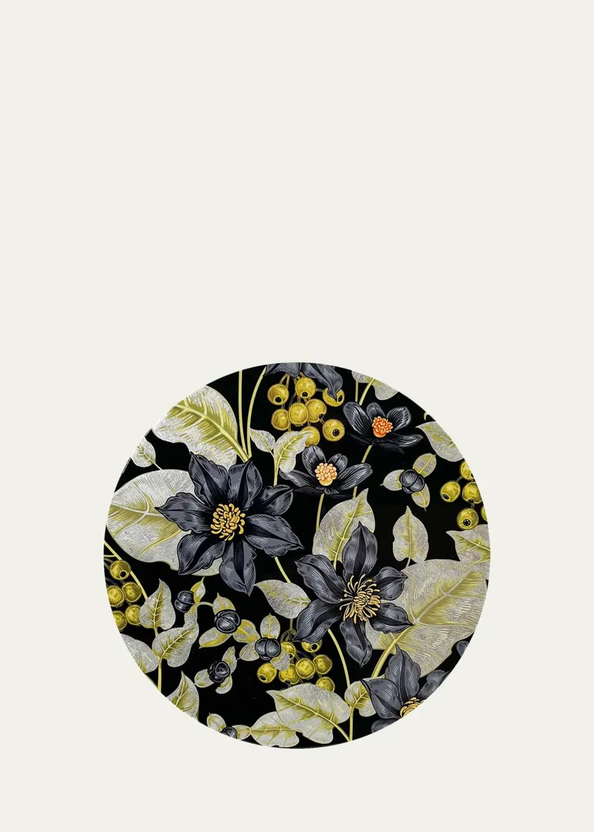 Nomi K Midnight Botanica Lacquered Placemat | Thumbnail 2 Nomi K Midnight Botanica Lacquered Placemat | Thumbnail 2
