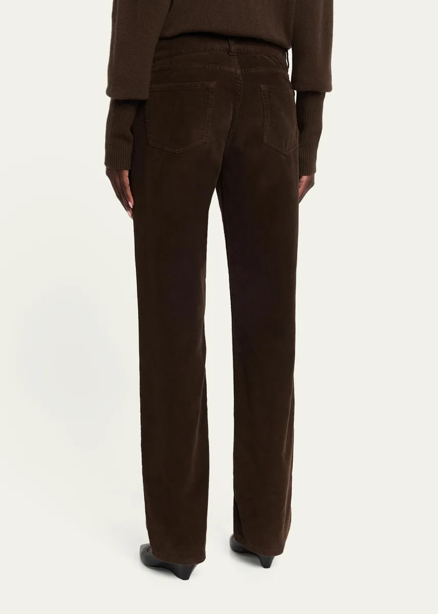 The Row Frava Corduroy Straight-Leg Pants | Thumbnail 3