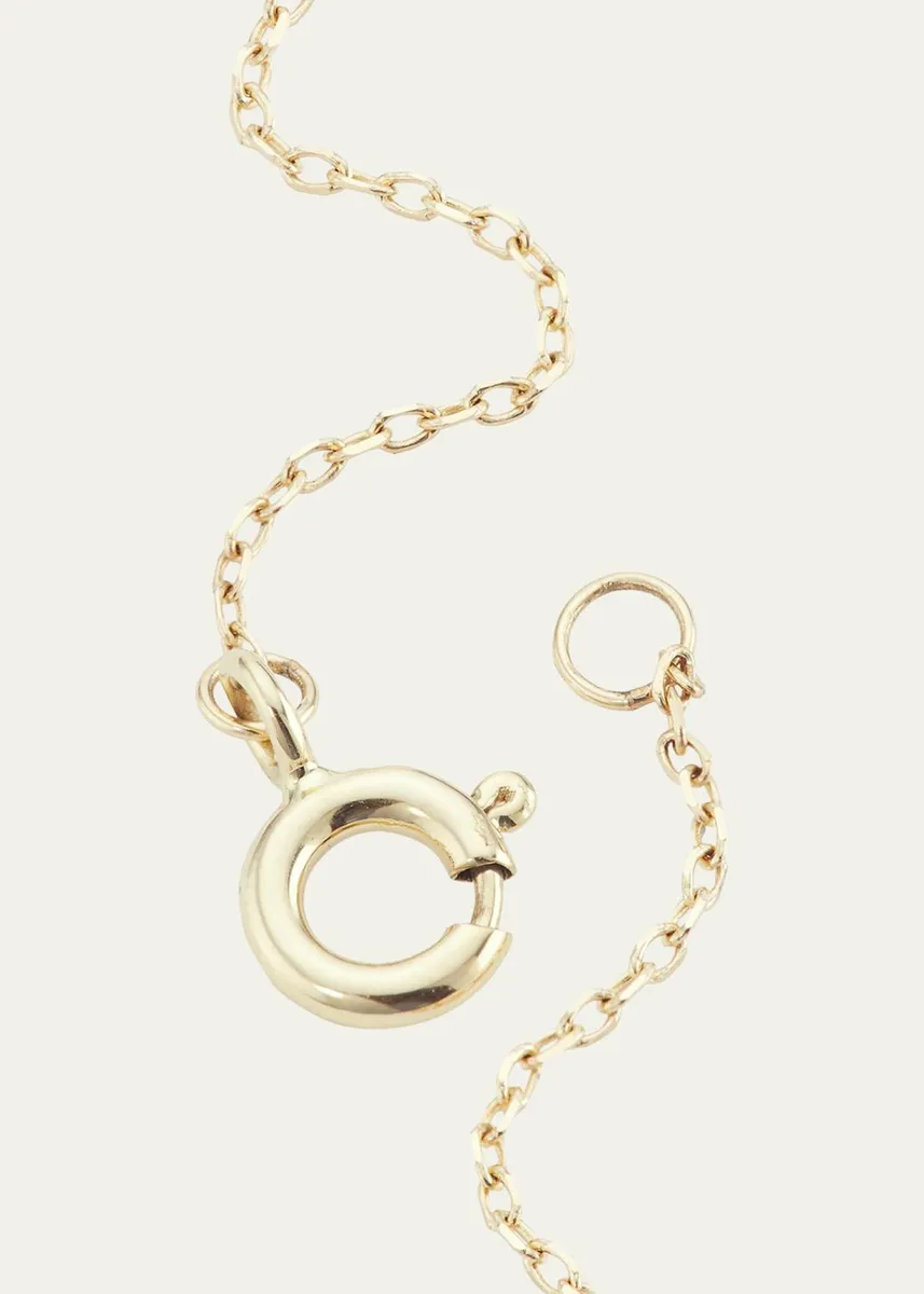 JIA JIA 14K March Birthstone Pendant Necklace | Thumbnail 3 JIA JIA 14K March Birthstone Pendant Necklace | Thumbnail 3