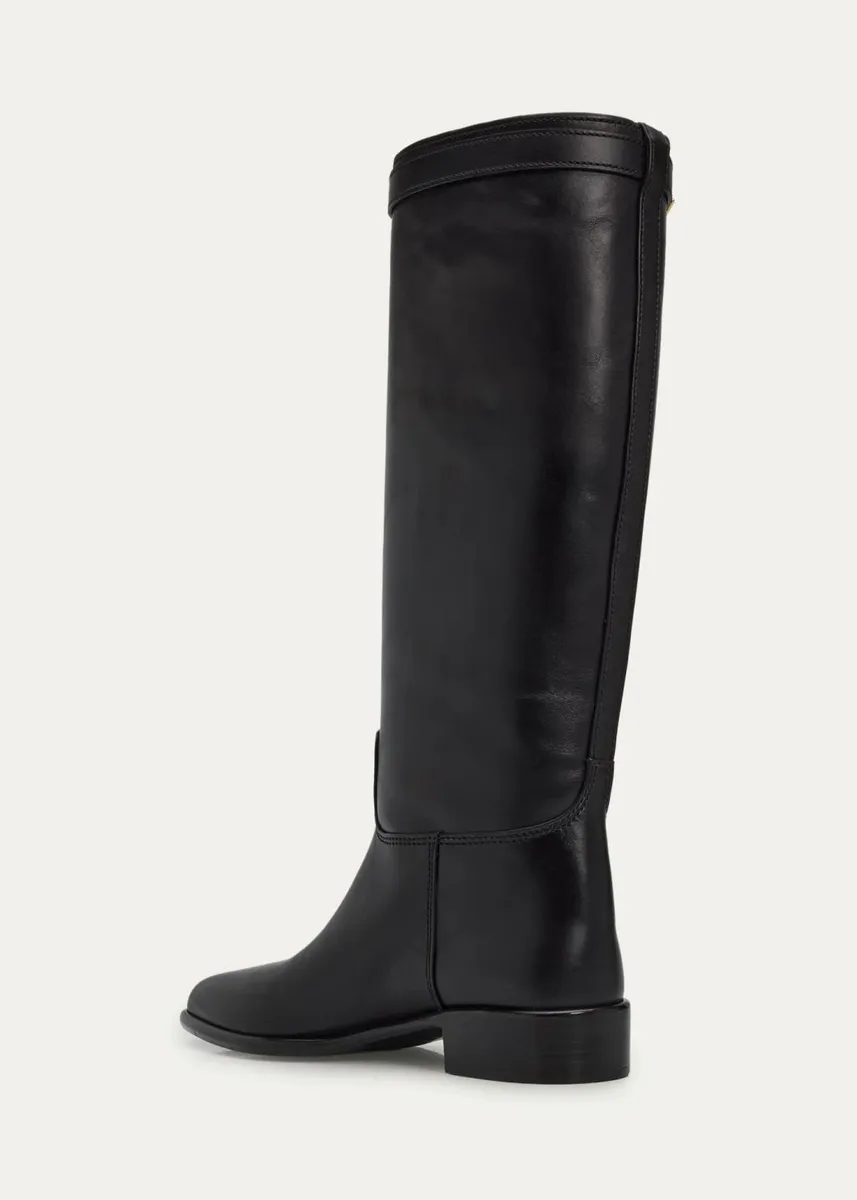 Prada 30mm Stivali Leather Riding Boots | Thumbnail 4