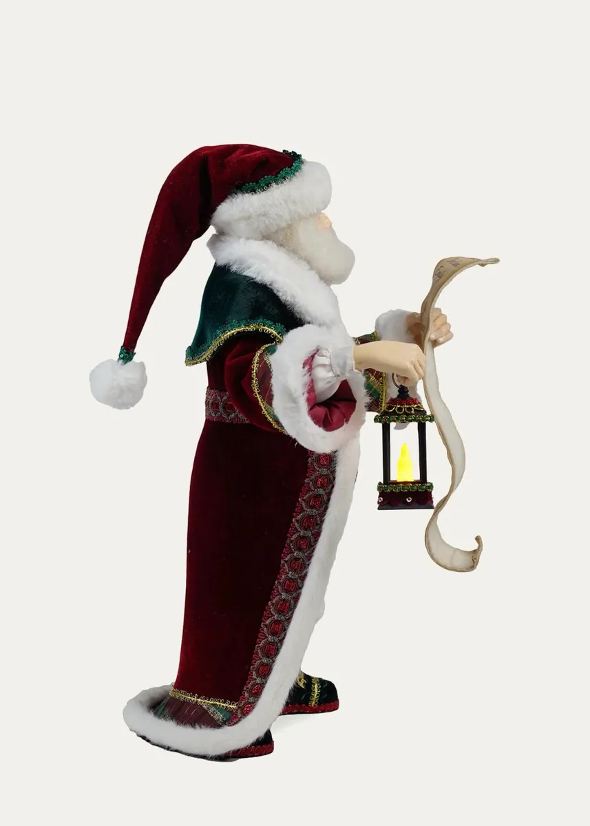 Katherine 's Collection Timeless Tidings Christopher Santa Tabletop | Thumbnail 2