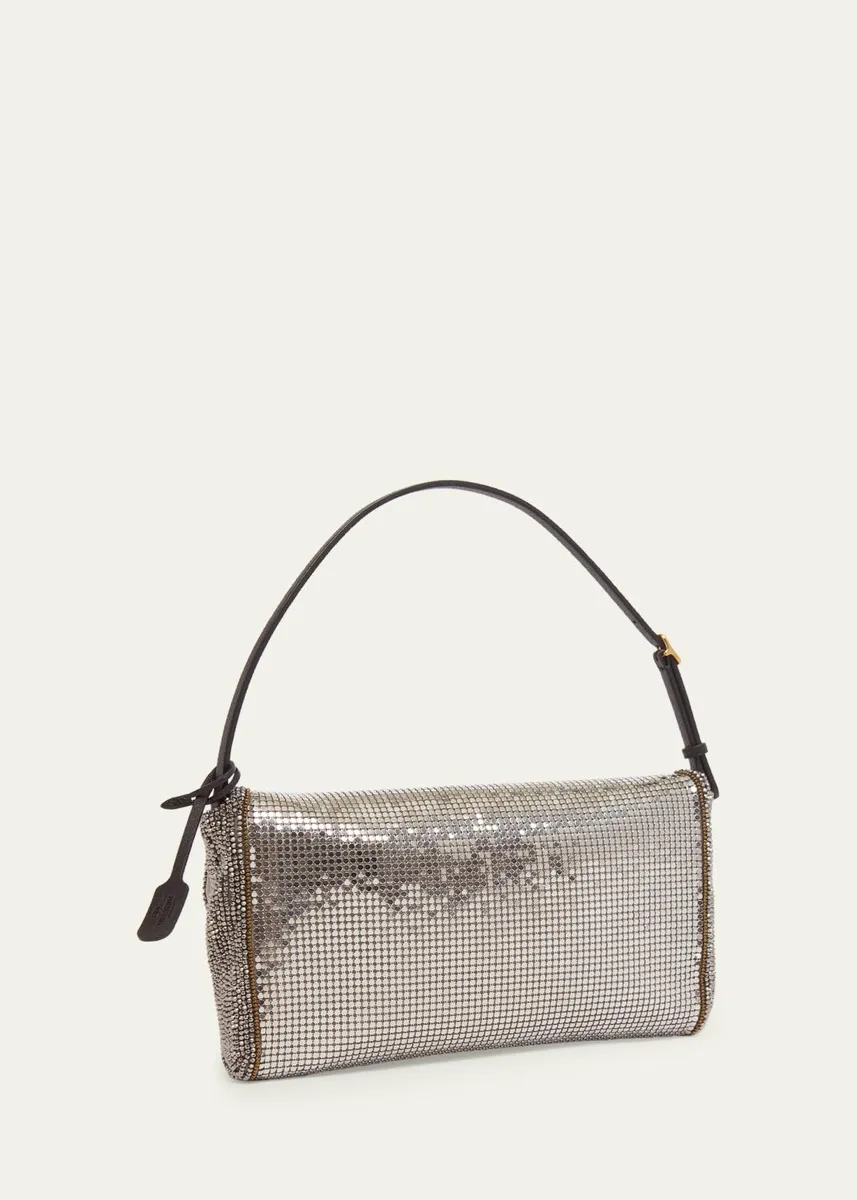 Valentino Garavani Devain Metal Top-Handle Bag | Thumbnail 3 Valentino Garavani Devain Metal Top-Handle Bag | Thumbnail 3
