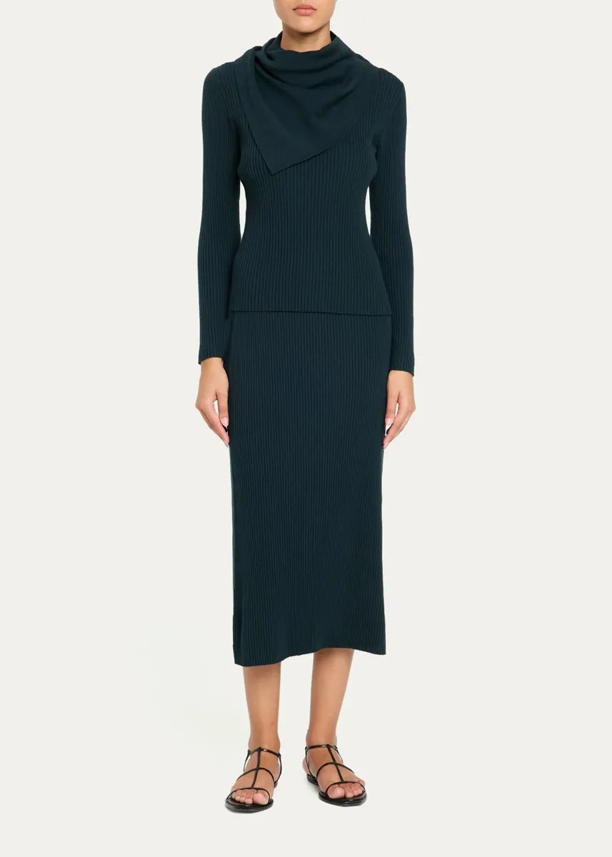 Zimmermann Valiant Merino Straight Skirt | Thumbnail 2 Zimmermann Valiant Merino Straight Skirt | Thumbnail 2