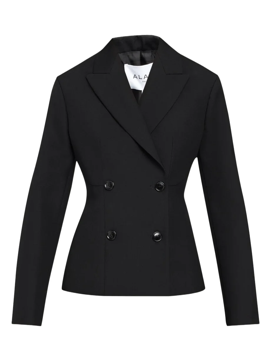 Double-Breasted Slim Tailored Jacket