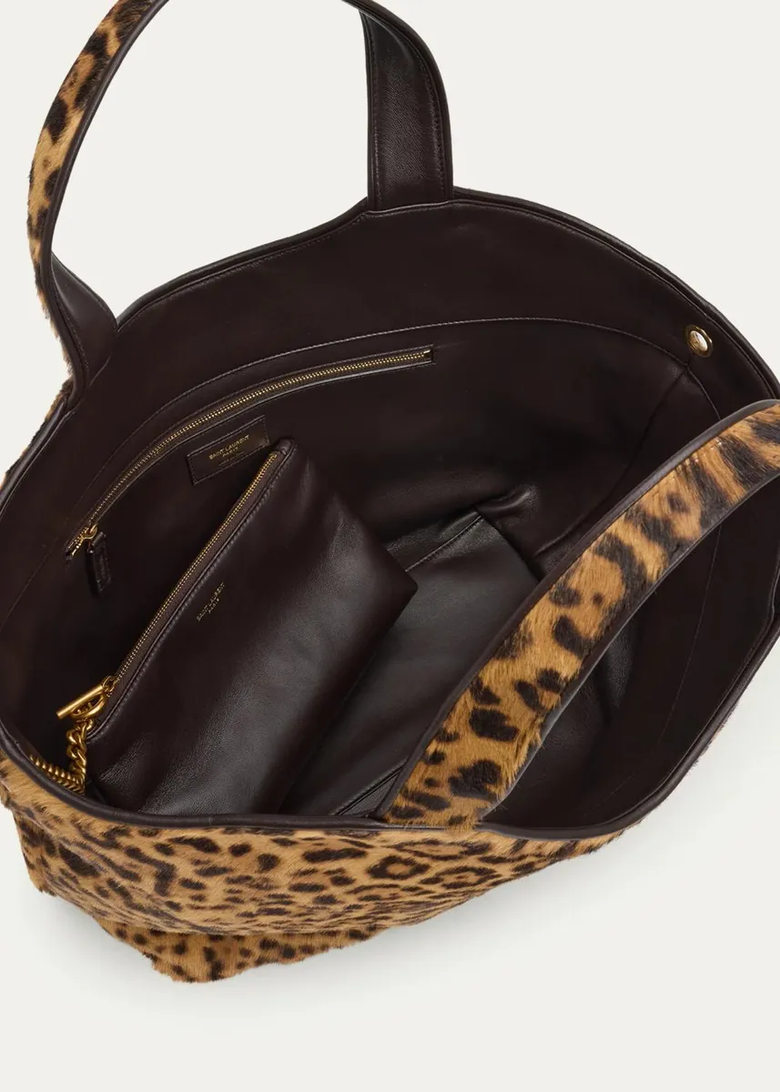 Saint Laurent Icare Medium YSL Calf Hair Tote Bag | Thumbnail 3 Saint Laurent Icare Medium YSL Calf Hair Tote Bag | Thumbnail 3