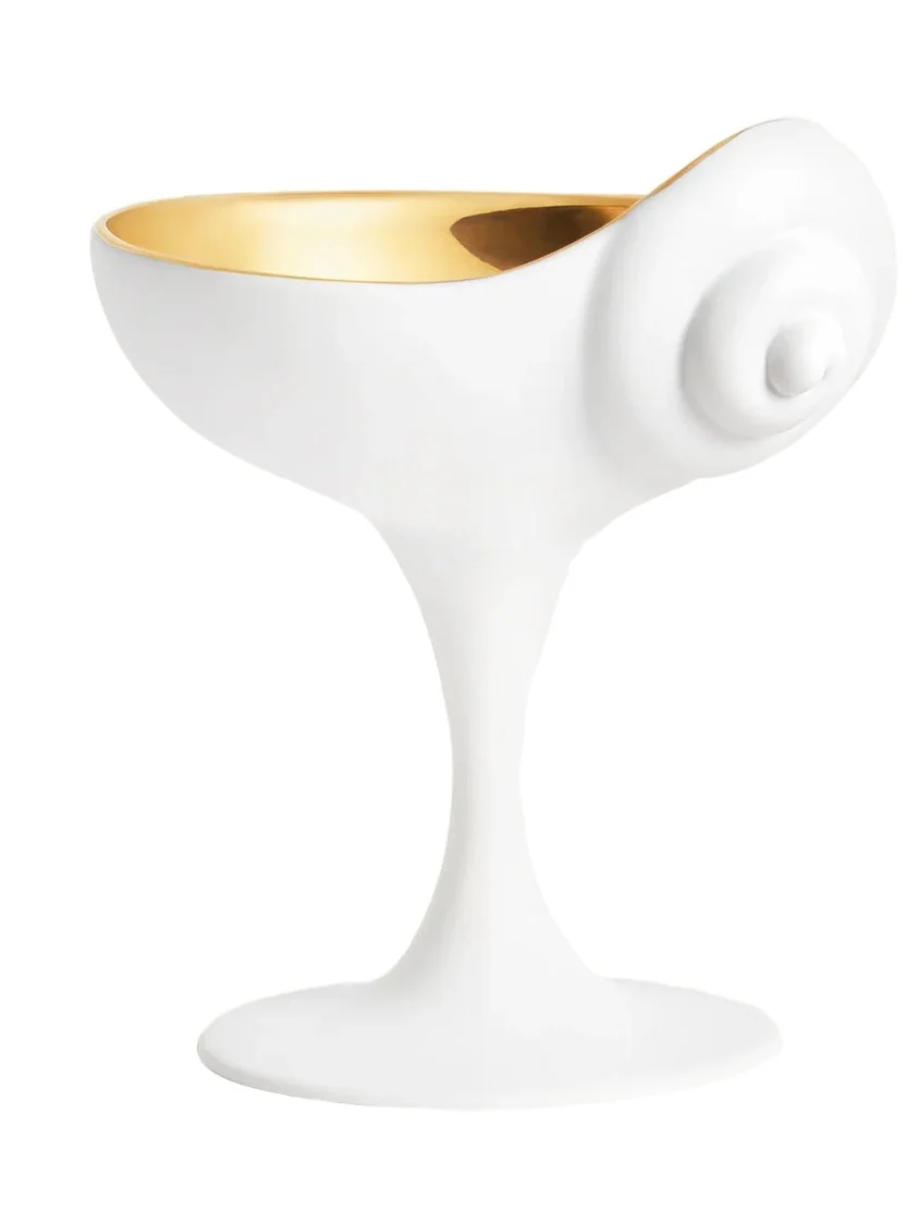 x Jessica McCormack Shell 24K Gold-Plated Scoop Bowl x Jessica McCormack Shell 24K Gold-Plated Scoop Bowl