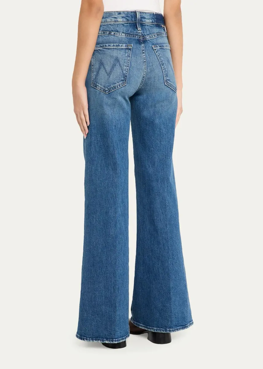 Mother The Tomcat Roller Sneak Wide-Leg Jeans | Thumbnail 3 Mother The Tomcat Roller Sneak Wide-Leg Jeans | Thumbnail 3