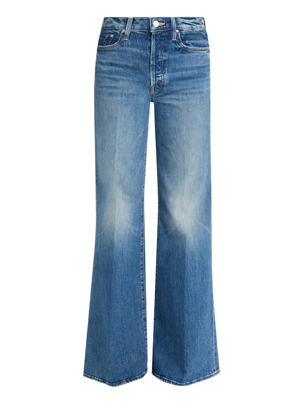 Mother The Tomcat Roller Sneak Wide-Leg Jeans