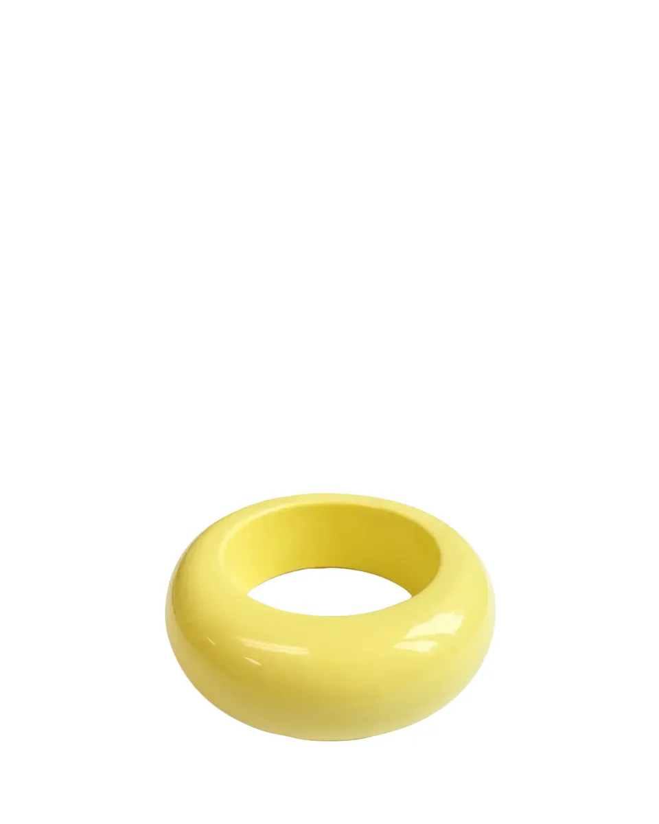 ben-amun Butter Yellow Resin Bangle | Thumbnail 2