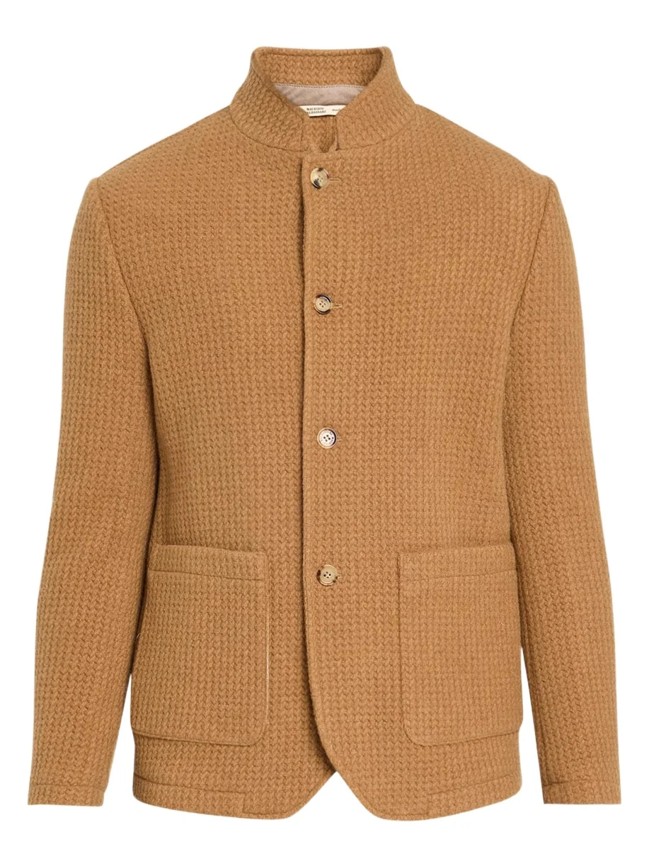 Baldassari Stendhal Textured-Weave Cotton Jacket