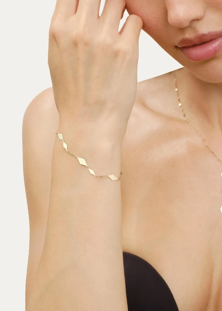 Lana 14K Geometric Chain Bracelet | Thumbnail 2 Lana 14K Geometric Chain Bracelet | Thumbnail 2
