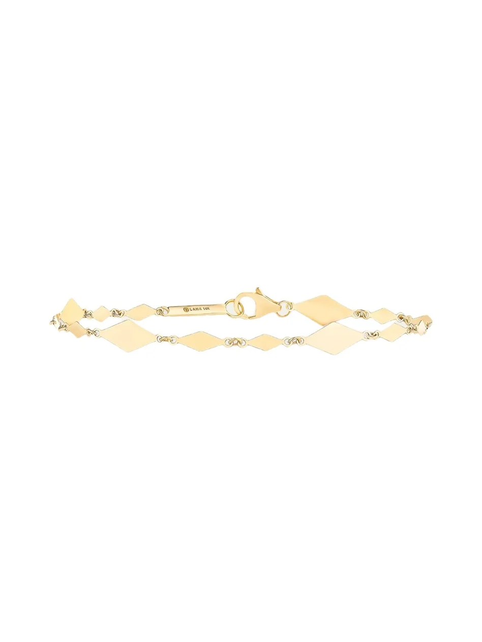 Lana 14K Geometric Chain Bracelet