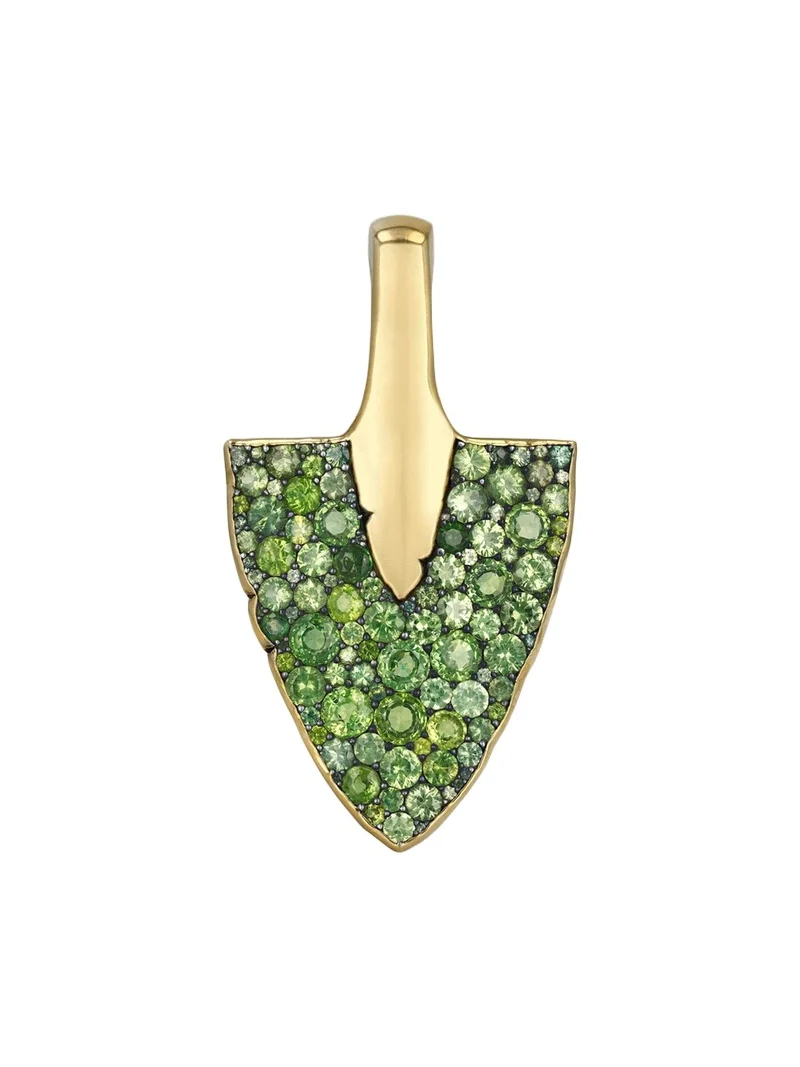VRAM 18K Vyv Green Sapphire Pendant