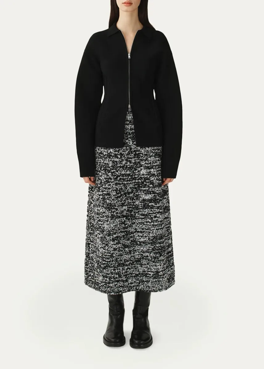 Attersee The Corseted Zip Cardigan | Thumbnail 2 Attersee The Corseted Zip Cardigan | Thumbnail 2