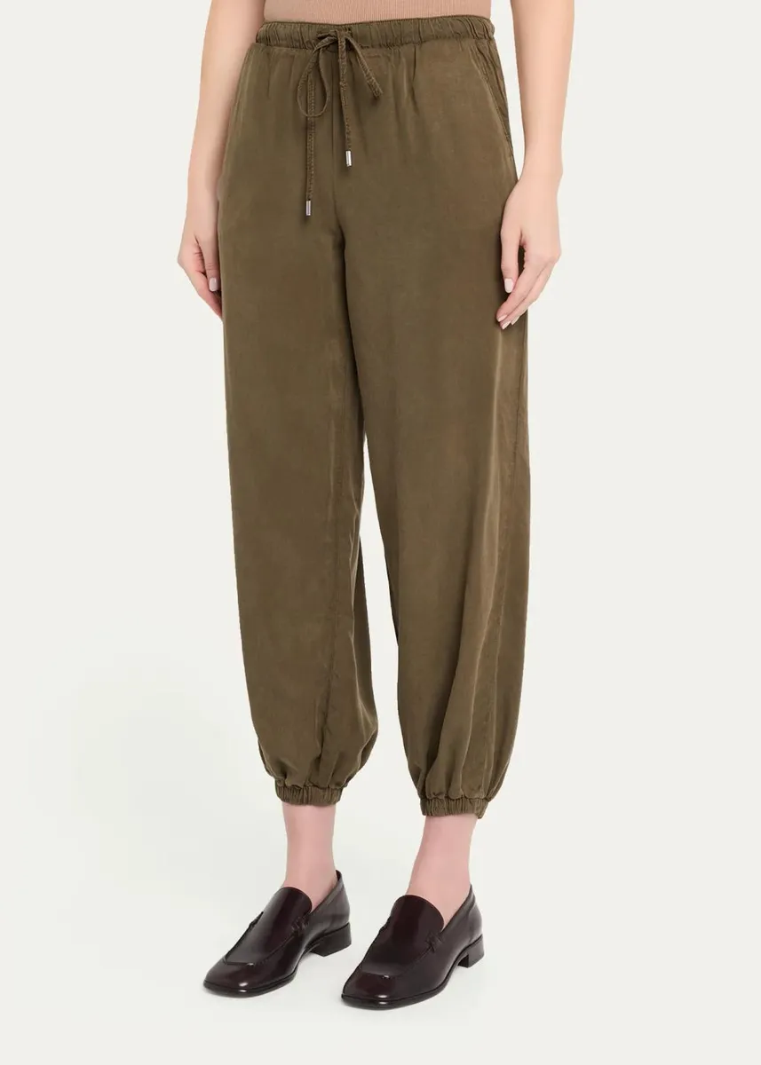 L'Agence Kimiko Drawstring Jogger Pants | Thumbnail 4